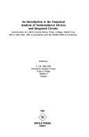 Tapa de An Introduction to the numerical analysis of semiconductor devices and integrated circuits