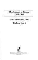 Tapa de Montgomery in Europe 1943-1945. Success or Failure?