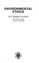 Tapa de Environmental Ethics