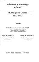 Tapa de Huntington's chorea, 1872-1972
