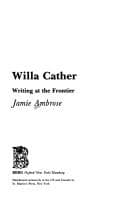 Tapa de Willa Cather