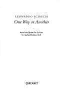 Tapa de One Way or Another