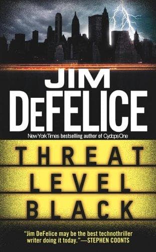 Tapa de Threat level black