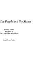 Tapa de The people and the stones