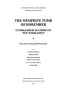 Tapa de Memphite Tomb of Horemheb Commander-In-Chief of Tutankhamun
