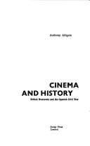 Tapa de Cinema and History