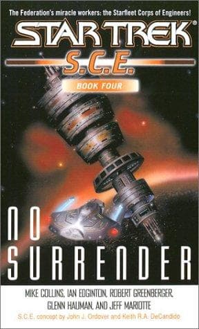 Tapa de Star Trek S.C.E. - No Surrender