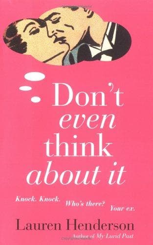 Tapa de Don't even think about it