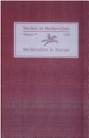 Tapa de Medievalism in Europe