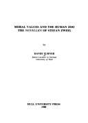 Tapa de Moral values and the human zoo