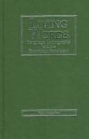 Tapa de Living Words