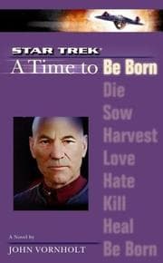 Tapa de Star Trek The Next Generation - A Time to Be Born