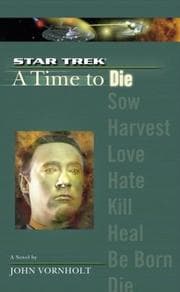 Tapa de Star Trek The Next Generation - A Time to Die