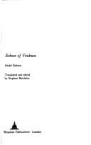 Tapa de Echoes of Voidness (A Wisdom intermediate book)