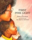 Tapa de First Pink Light (Eloise Greenfield & Jan Spivey Gilchrist)