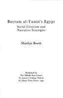 Tapa de Bayram al-Tunisi's Egypt