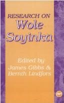 Tapa de Research on Wole Soyinka