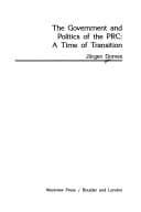 Tapa de The government and politics of the PRC