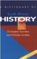 Tapa de A dictionary of South African history