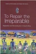 Tapa de To repair the irreparable