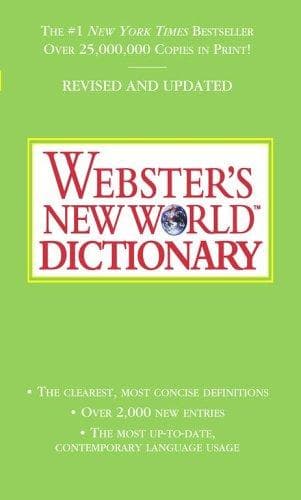Tapa de Webster's New World Dictionary