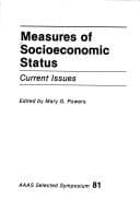 Tapa de Measures of socioeconomic status