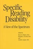 Tapa de Specific reading disability