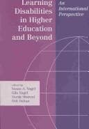 Tapa de Learning disabilities in higher education and beyond