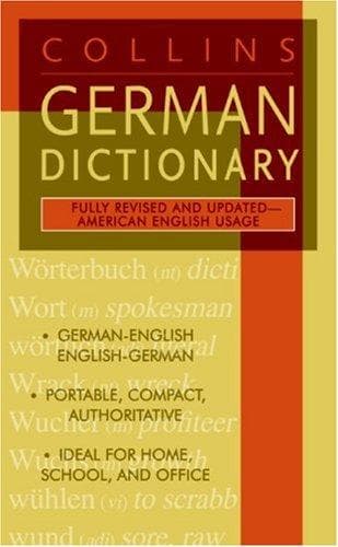 Tapa de Collins German Dictionary