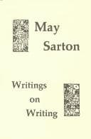 Tapa de Writings on writing