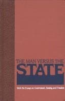Tapa de The man versus the state