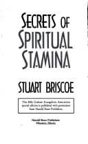 Tapa de Secrets of Spiritual Stamina