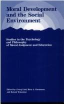 Tapa de Moral Development/Social Environment