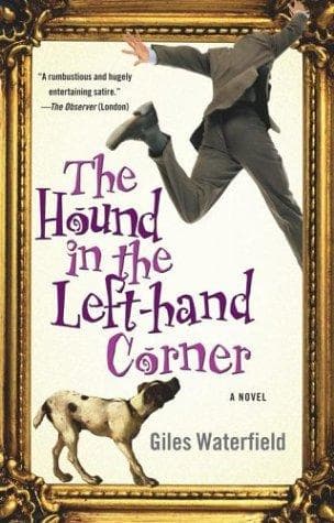 Tapa de The hound in the left-hand corner