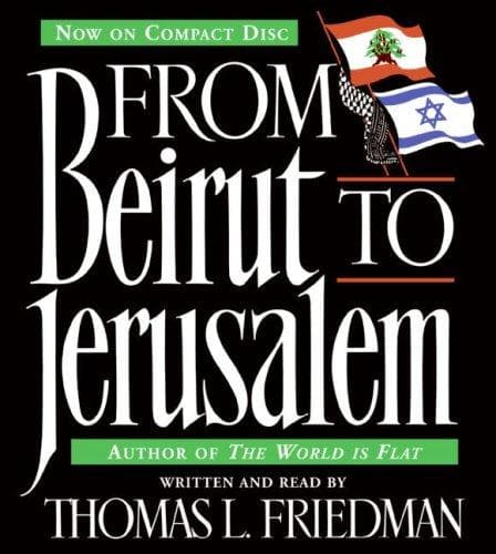 Tapa de From Beirut to Jerusalem CD