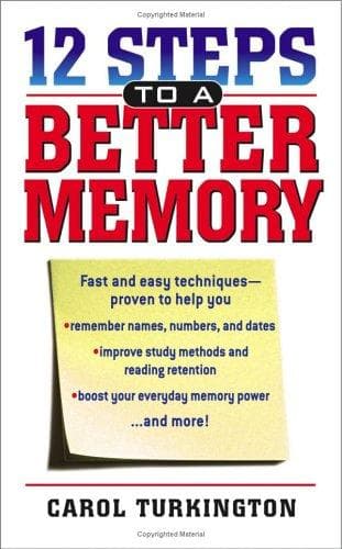 Tapa de 12 Steps to a Better Memory
