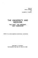 Tapa de The University and medicine