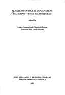 Tapa de Questions on social explanation