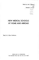 Tapa de New medical schools at home and abroad