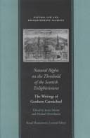 Tapa de Natural Rights on the Threshold of the Scottish Enlightenment