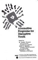 Tapa de Alternative Programs for Disruptive Youth