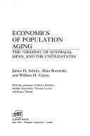 Tapa de Economics of population aging