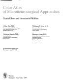 Tapa de Color atlas of microneurosurgical approaches