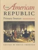 Tapa de The American Republic