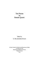 Tapa de Poems of Robert Parry (Medieval & Renaissance Texts & Studies (Series), V. 303.)