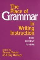 Tapa de The place of grammar in writing instruction