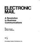 Tapa de Electronic Mail Revolution Bsn (Office productivity series)