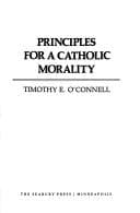 Tapa de Principles for a Catholic Morality