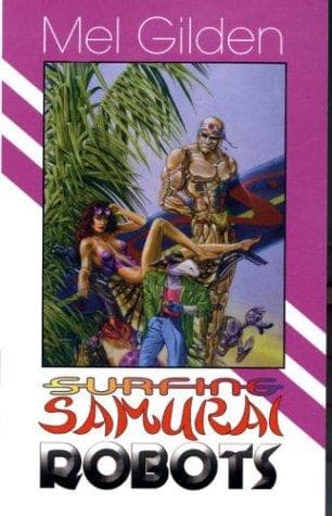 Tapa de Surfing Samurai Robots