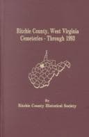 Tapa de Ritchie County, West Virginia Cemeteries Through 1993